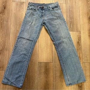 Men's Old Navy LOOSE JEANS Light Wash Blue Denim Size 32/36 Baggy Y2K 2009